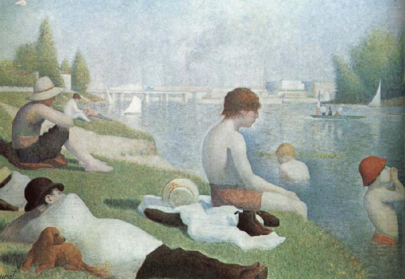 Georges Seurat Bath china oil painting image